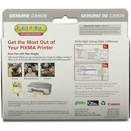 Canon PG-245 / CL-246 Original Ink Cartridge - Combo Pack - Multicolor (PG245XLCL246)