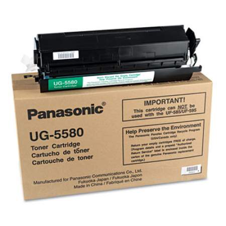 Panasonic UG5580 Toner, 9,000 Page-Yield, Black