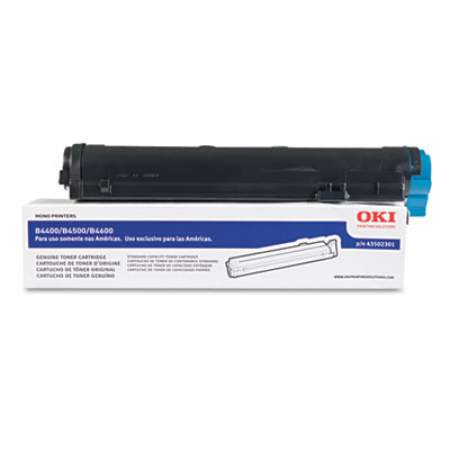 Oki 43502301 Toner, 3,000 Page-Yield, Black