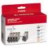 Canon 1034B010 (PGI-7/PGI-9) Ink, Black/Cyan/Magenta/Photo Black/Yellow, 5/Pack