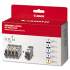 Canon 1034B010 (PGI-7/PGI-9) Ink, Black/Cyan/Magenta/Photo Black/Yellow, 5/Pack