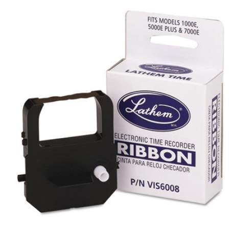 Lathem Time Vis6008 Ribbon Purple 092447000668 for sale online 