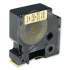 AbilityOne 7510016576745, Dymo/SKILCRAFT Label Cassette, 0.75" x 23 ft, Black/Yellow