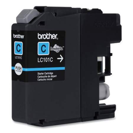 Brother LC101C Innobella Ink, 300 Page-Yield, Cyan