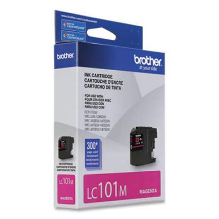 Brother LC101M Innobella Ink, 300 Page-Yield, Magenta