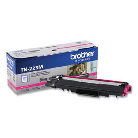Brother TN223M Toner, 1,300 Page-Yield, Magenta
