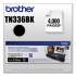 Brother TN336BK High-Yield Toner, 4,000 Page-Yield, Black