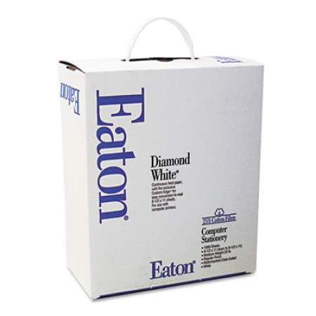 Southworth Continuous Feed Computer Paper, 1-Part, 20lb, 9.5 x 11, White, 1, 000/Carton (3552010)