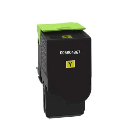 Compatible Xerox 006R04367 High-Yield Toner, 5,500 Page-Yield, Yellow (006R04367)