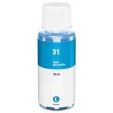 Compatible HP 31, (1VU26AN) High-Yield Cyan Ink Bottle