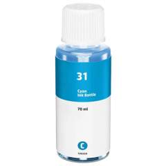 Compatible HP 31, (1VU26AN) High-Yield Cyan Ink Bottle