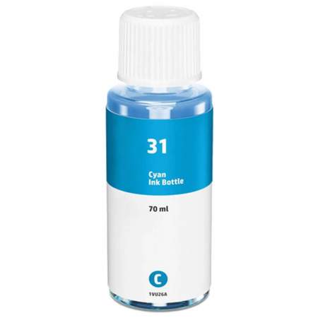 Compatible HP 31, (1VU26AN) High-Yield Cyan Ink Bottle