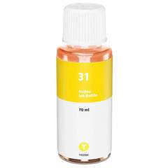 Compatible HP 31, (1VU28AN) High-Yield Yellow Ink Bottle