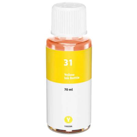 Compatible HP 31, (1VU28AN) High-Yield Yellow Ink Bottle