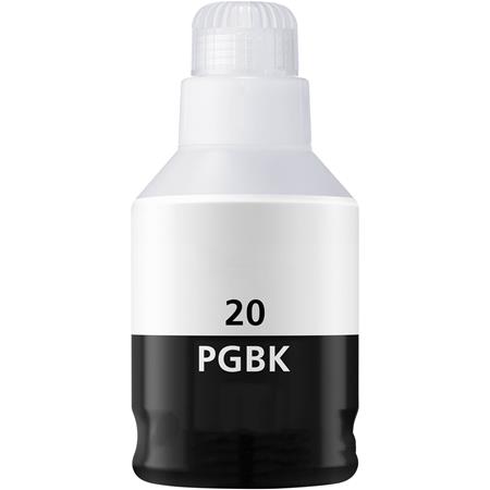 Compatible Canon 3383C001 (GI-20) Ink, Pigment Black (3383C001)
