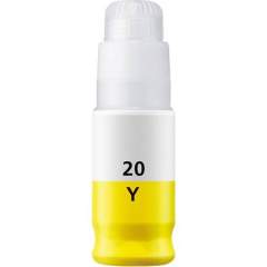 Compatible Canon 3396C001 (GI-20) Ink, Yellow (3396C001)