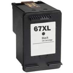 Compatible HP 67XL, (3YM57AN) High-Yield Black Ink Cartridge