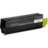 Compatible Okidata 42127401 Yellow Toner Cartridge (42127401)
