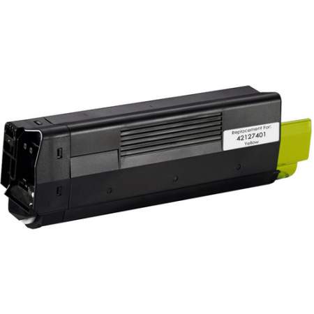 Compatible Okidata 42127401 Yellow Toner Cartridge (42127401)