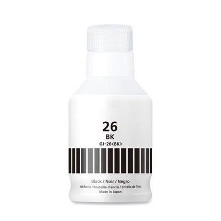 Compatible Canon 4409C001 (GI-26) Ink, 6,000 Page-Yield, Black (4409C001)