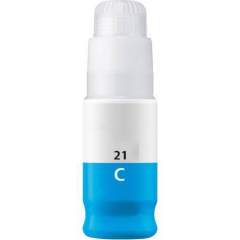 Compatible Canon 4537C001 (GI-21) Ink, Cyan (4537C001)