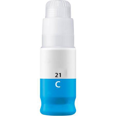Compatible Canon 4537C001 (GI-21) Ink, Cyan (4537C001)