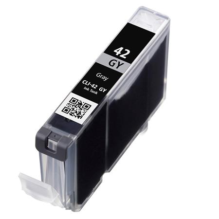 Compatible Canon 6390B002 (CLI-42) ChromaLife100+ Ink, Gray (6390B002)
