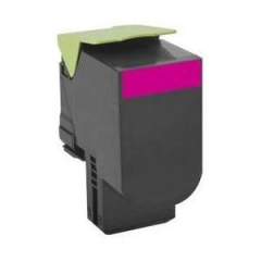 Compatible Lexmark 80C0XMG Return Program Extra High-Yield Toner, 4,000 Page-Yield, Magenta, TAA Compliant (80C0XMG)