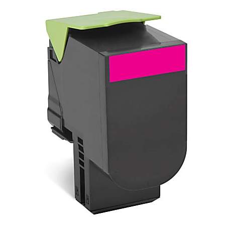 Compatible Lexmark 80C1HM0 Return Program High-Yield Toner, 3,000 Page-Yield, Magenta (80C1HM0)