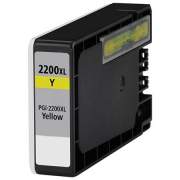 Compatible Canon 9270B001 (PGI-2200XL) High-Yield Ink, 1,520 Page-Yield, Yellow (9270B001)