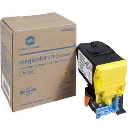 Konica Minolta A0X5230 Yellow Toner Cartridge