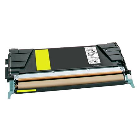 Compatible Lexmark C748H1YG Return Program High-Yield Toner, 10,000 Page-Yield, Yellow (C748H1YG)