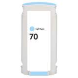 Compatible HP 70, (C9390A) Light Cyan Ink Cartridge