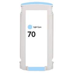 Compatible HP 70, (C9390A) Light Cyan Ink Cartridge