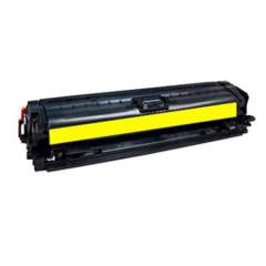 Compatible HP 650A, (CE272A) Yellow LaserJet Toner Cartridge
