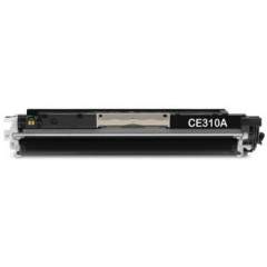 Compatible HP 126A, (CE310A) Black LaserJet Toner Cartridge