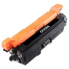 Compatible HP 652A, (CF320A) Black LaserJet Toner Cartridge