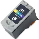 Compatible Canon 0618B002 (CL-51) Ink, Tri-Color (CL51)