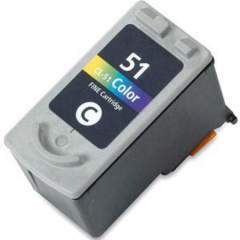 Compatible Canon 0618B002 (CL-51) Ink, Tri-Color (CL51)