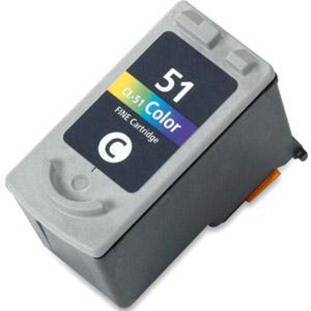 Compatible Canon 0618B002 (CL-51) Ink, Tri-Color (CL51)