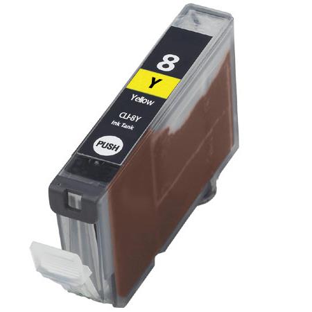 Compatible Canon 0623B002 (CLI-8) Ink, Yellow (CLI8Y)