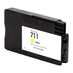 Compatible HP 711, (CZ132A) Yellow Ink Cartridge