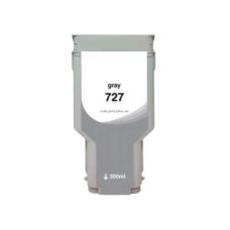 Compatible HP 727, (F9J80A) Gray Ink Cartridge