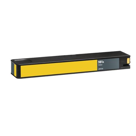 Compatible HP 981A, (J3M70A) Yellow PageWide Cartridge