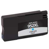 Compatible HP 952XL, (L0S61AN) High-Yield Cyan Ink Cartridge