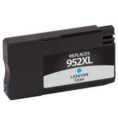 Compatible HP 952XL, (L0S61AN) High-Yield Cyan Ink Cartridge