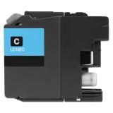Compatible Brother LC10EC INKvestment Super High-Yield Ink, 1,200 Page-Yield, Cyan (LC10EC)