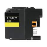 Compatible Brother LC205Y Innobella Super High-Yield Ink, 1,200 Page-Yield, Yellow (LC205Y)