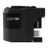 Compatible Brother LC207BK Innobella Super High-Yield Ink, 1,200 Page-Yield, Black (LC207BK)