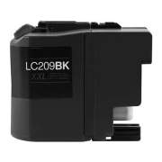 Compatible Brother LC209BK Innobella Super High-Yield Ink, 2,400 Page-Yield, Black (LC209BK)